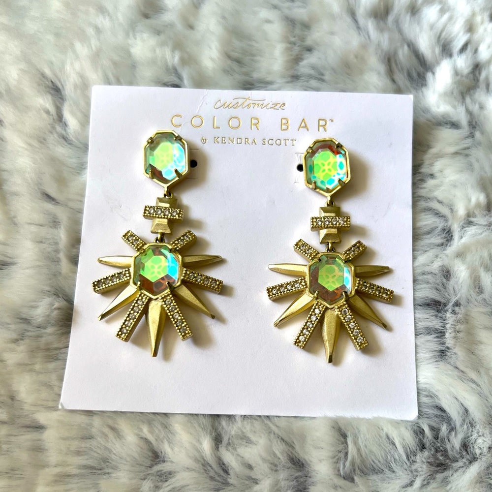Kendra Scott Allie Starburst Drop Earrings